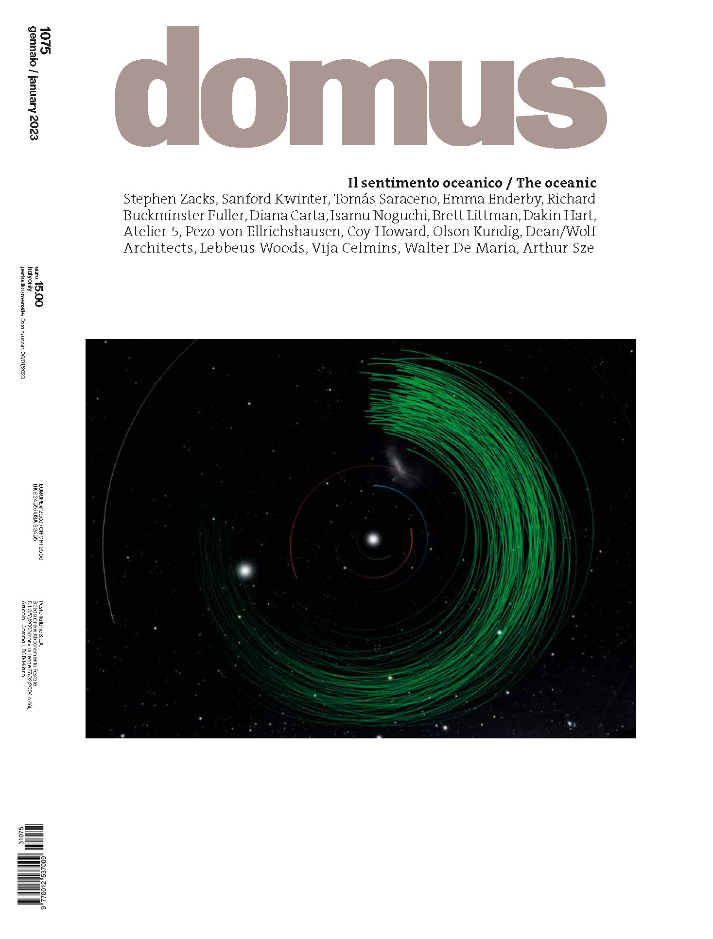 Domus January Issue “The Oceanic” Now Available