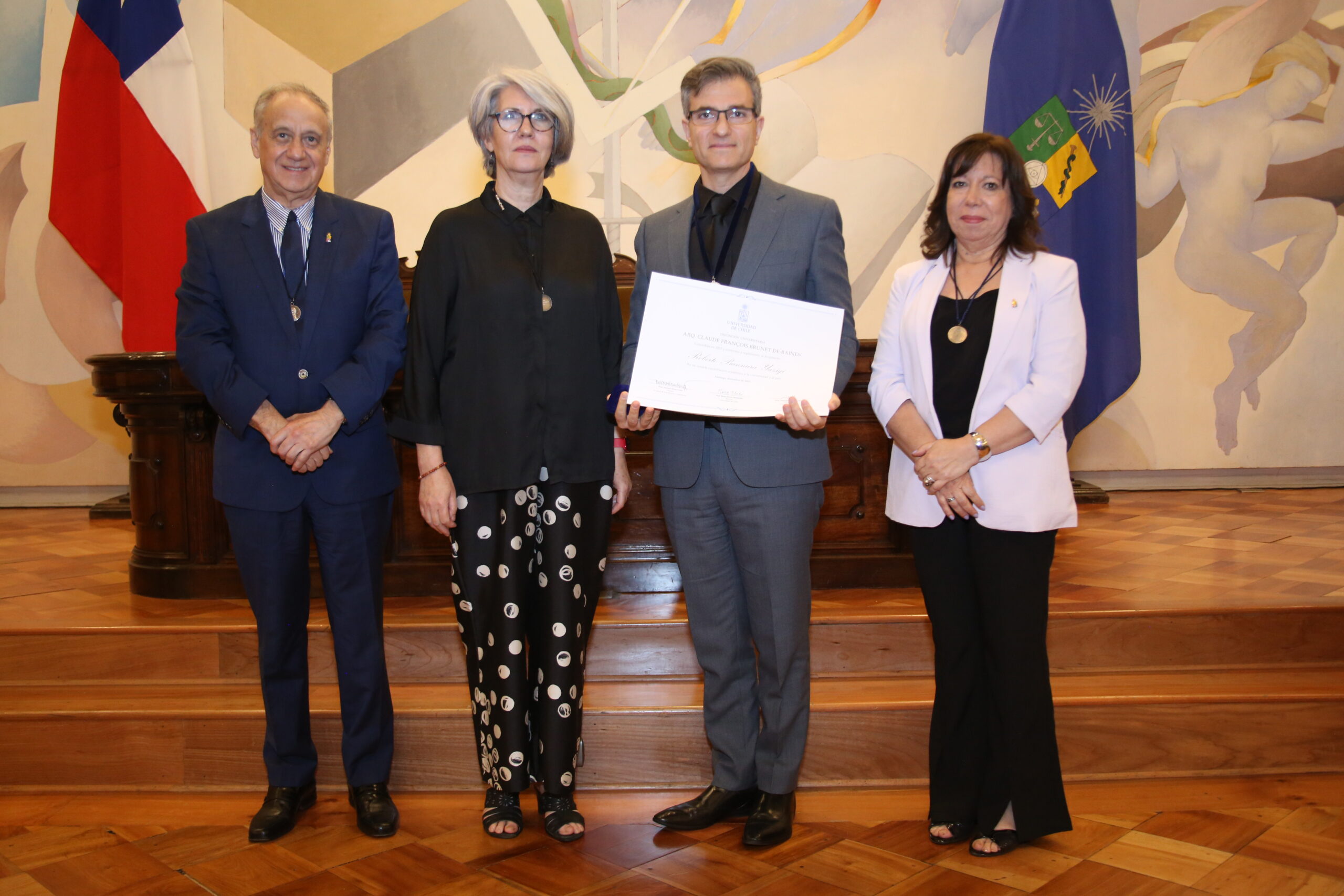 University of Chile Honors Partner Roberto Bannura with Highest Distinction